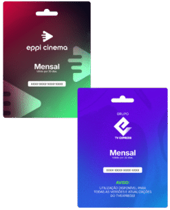 Gift Card GRUPO TVExpress+ Eppi Cinema - Mensal